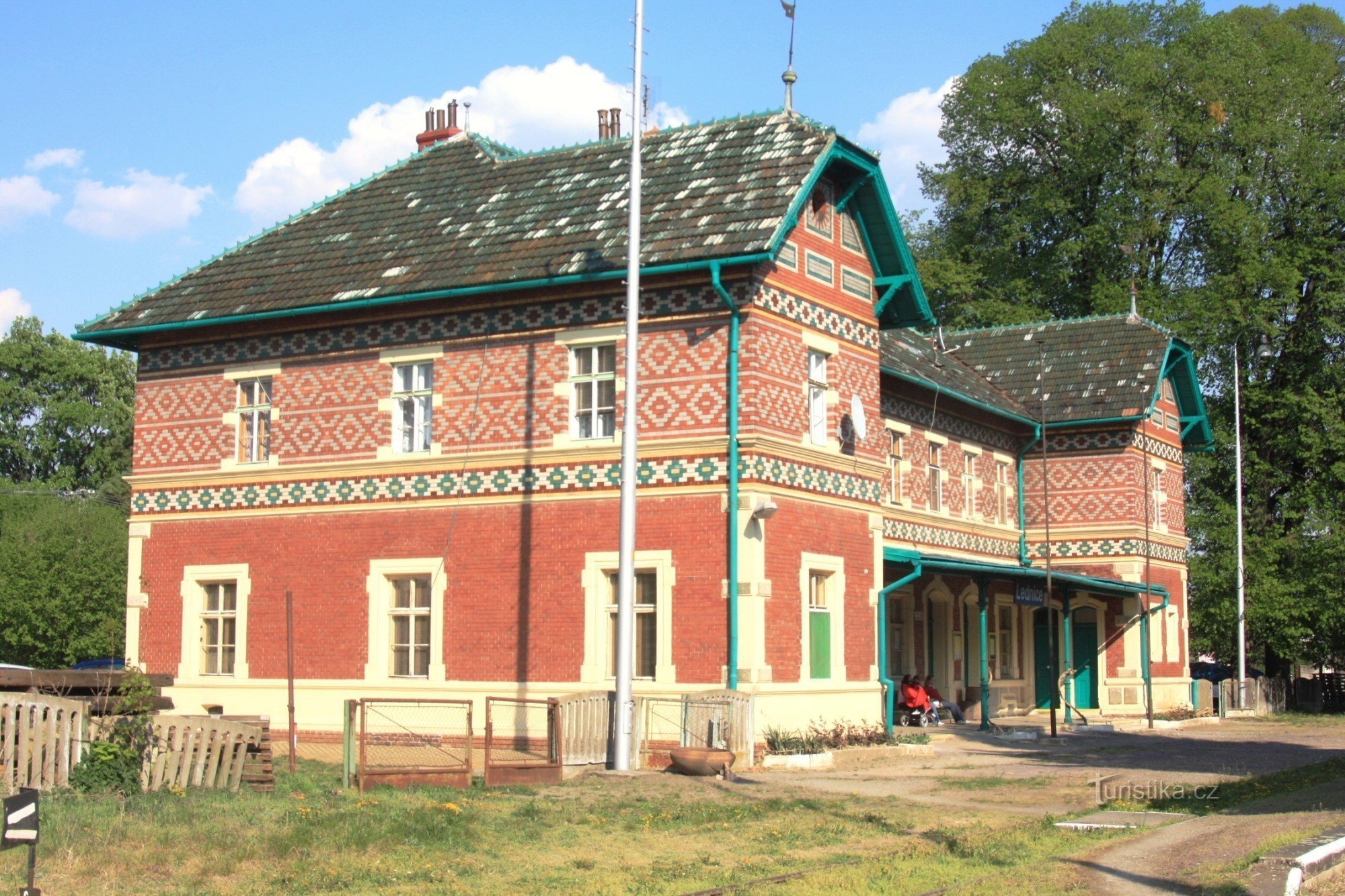 Lednice - stationsgebouw