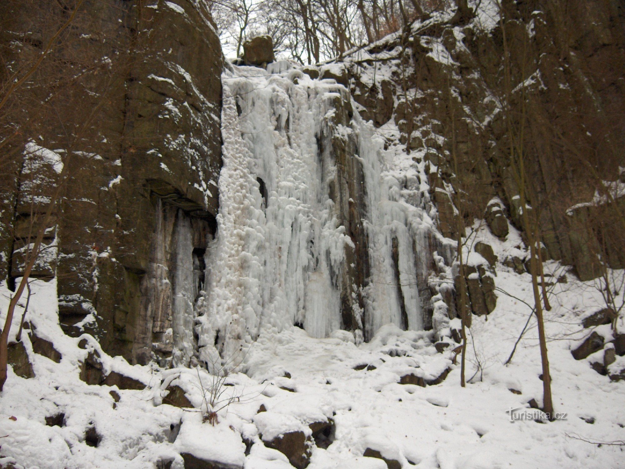 cascata di ghiaccio