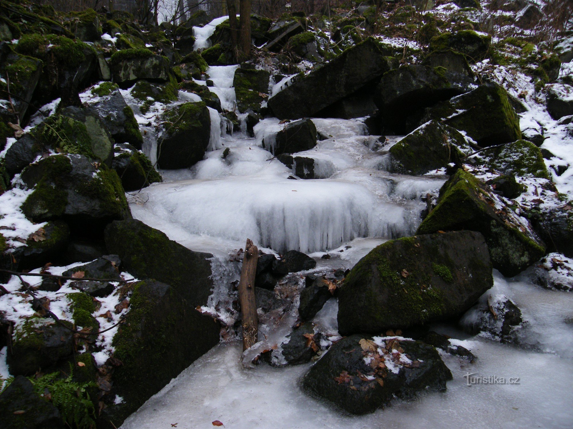 cădere de gheață, excursie de Crăciun