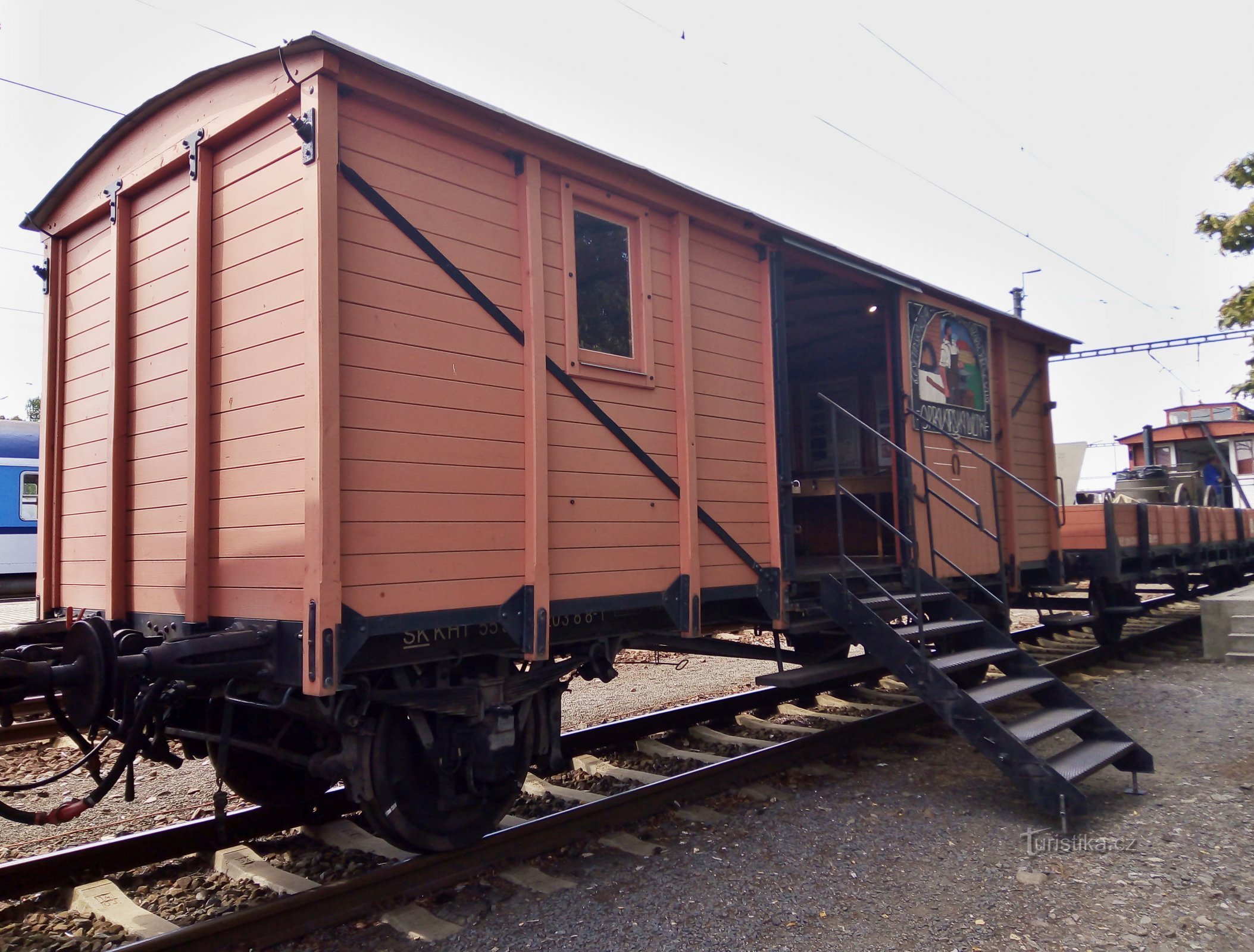 Le train de la légion est arrivé à Šumperk ... et ira à Šternberk