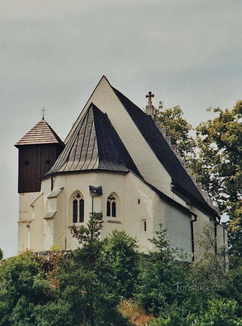 Uma lembrança um pouco triste de uma igreja ou quando em St. Kateřina St. Catarina não é