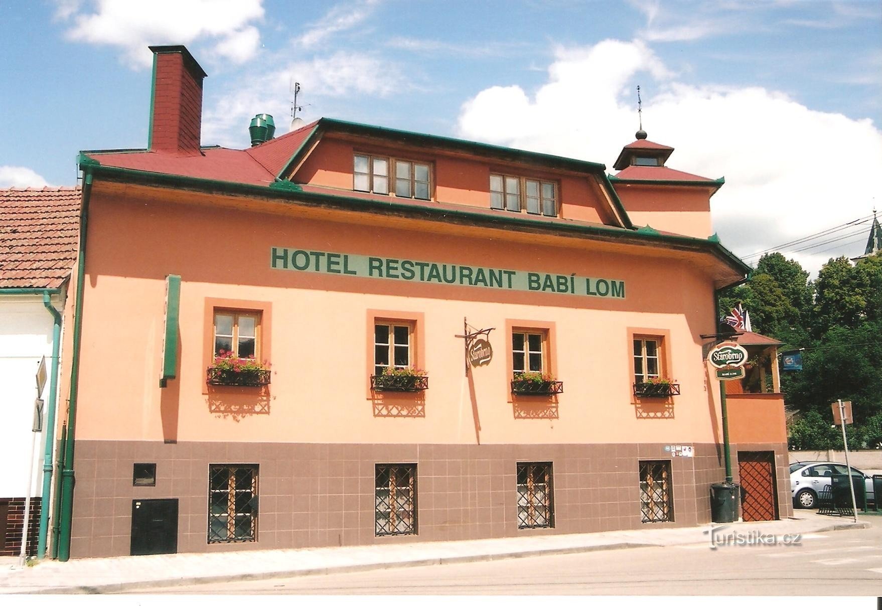 Lelekovice - hotel Babí lom