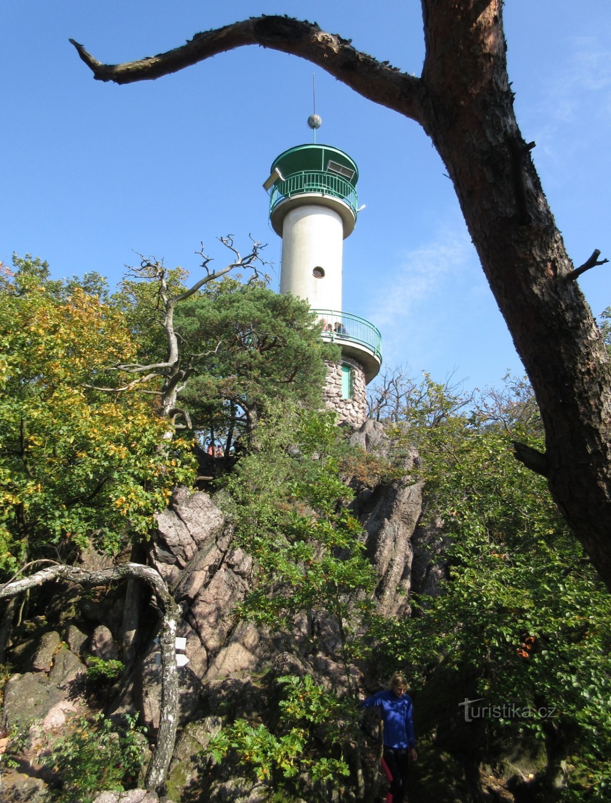 Лелековіце - оглядова вежа Бабі Лом