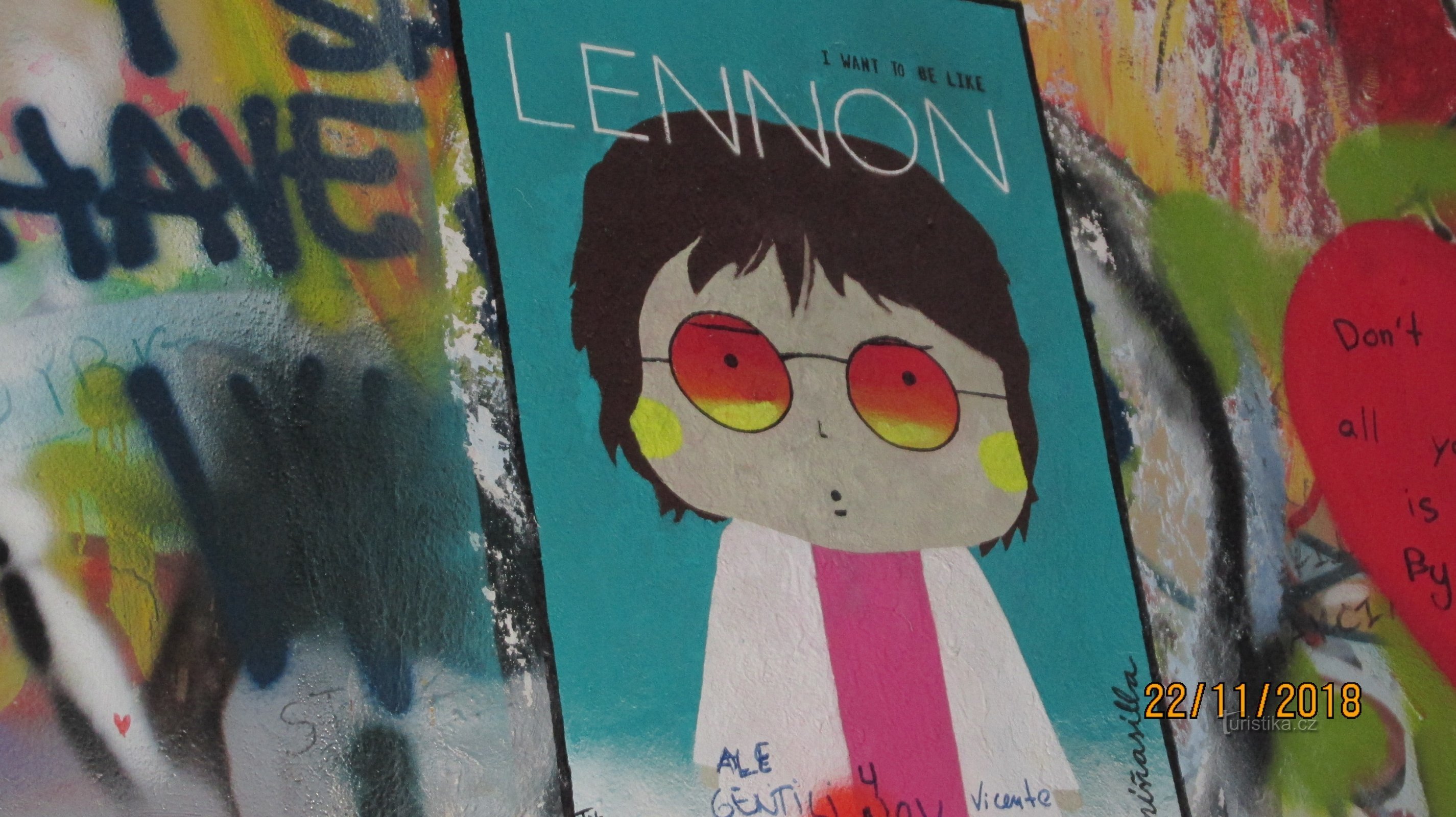 Le mur Lennon