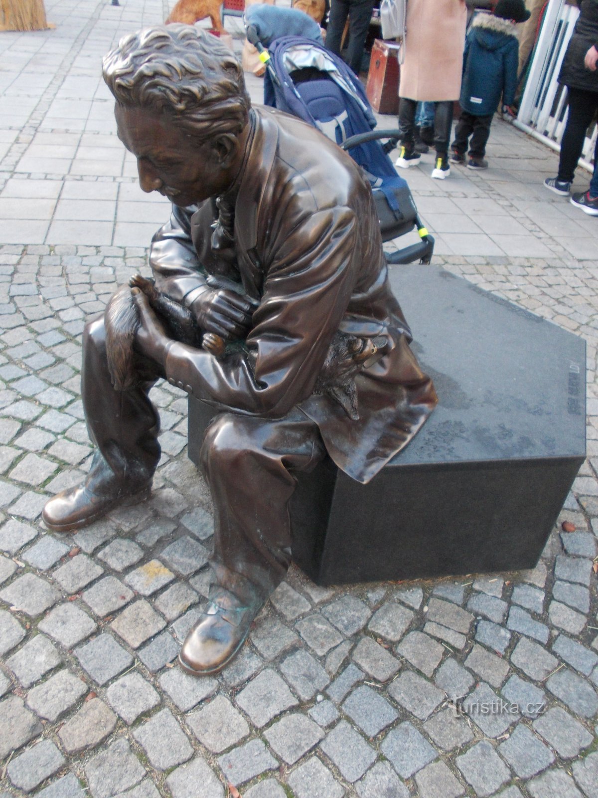 Leoš Janáček autorstwa rzeźbiarza Davida Moješčík