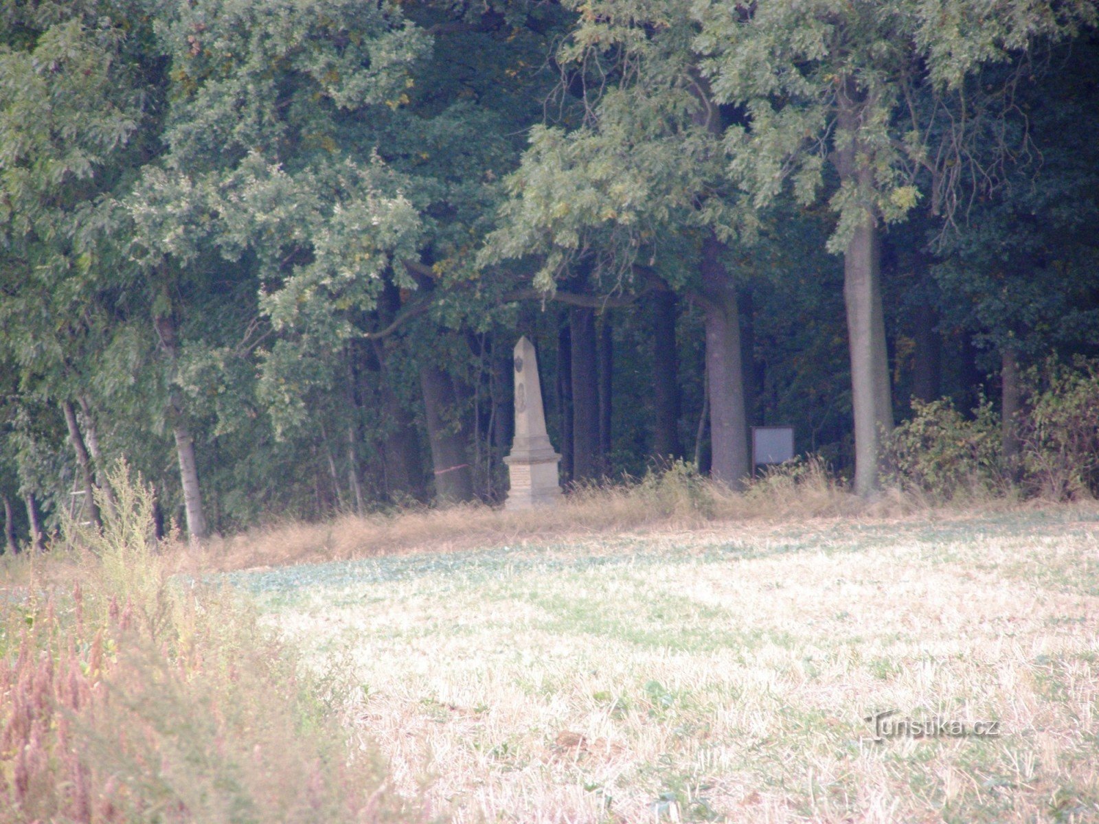 Les Svíb - monument to the Austrian 26th Infantry Regiment