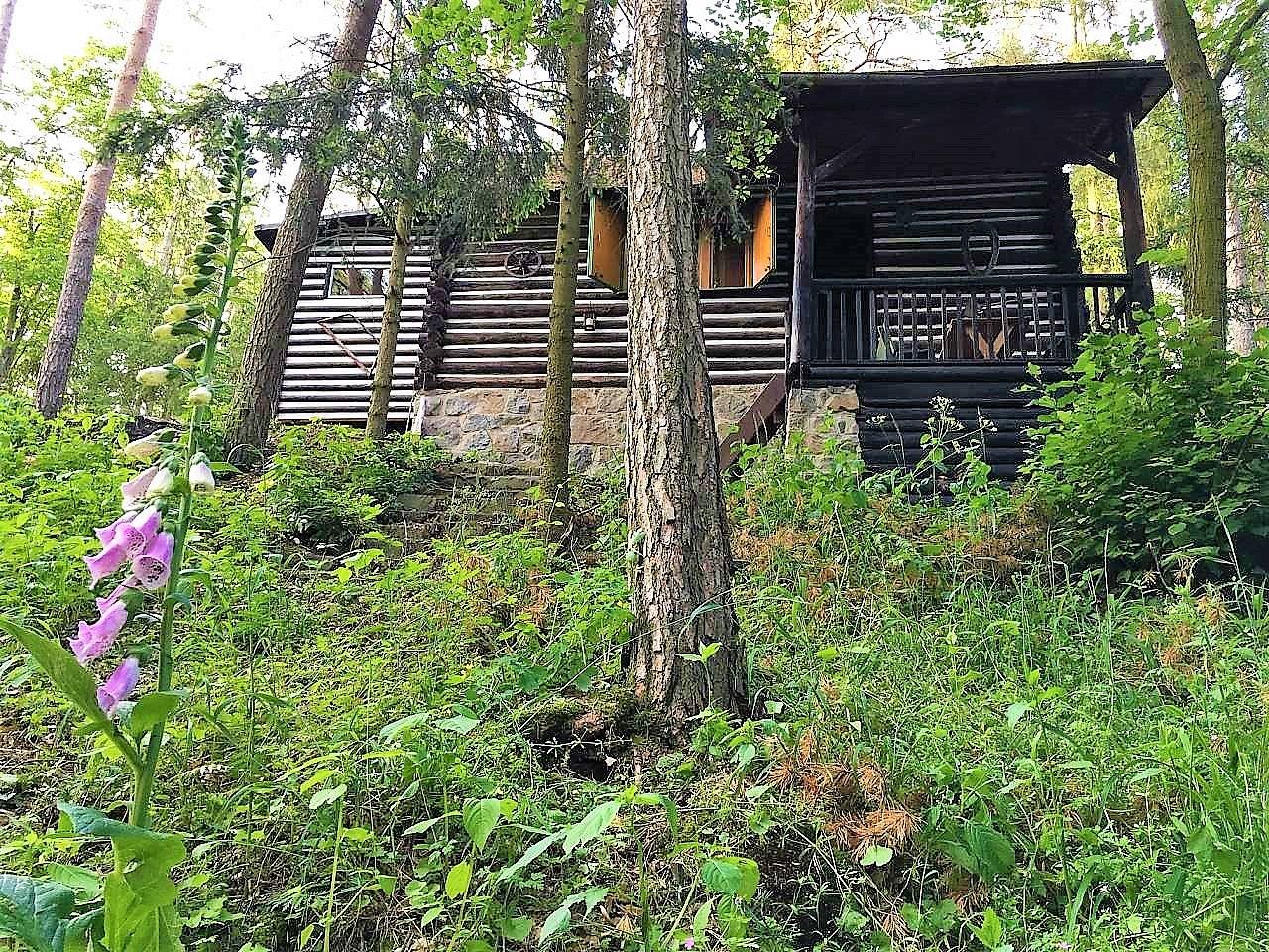 Nhà gỗ trong rừng Malá Hraštice