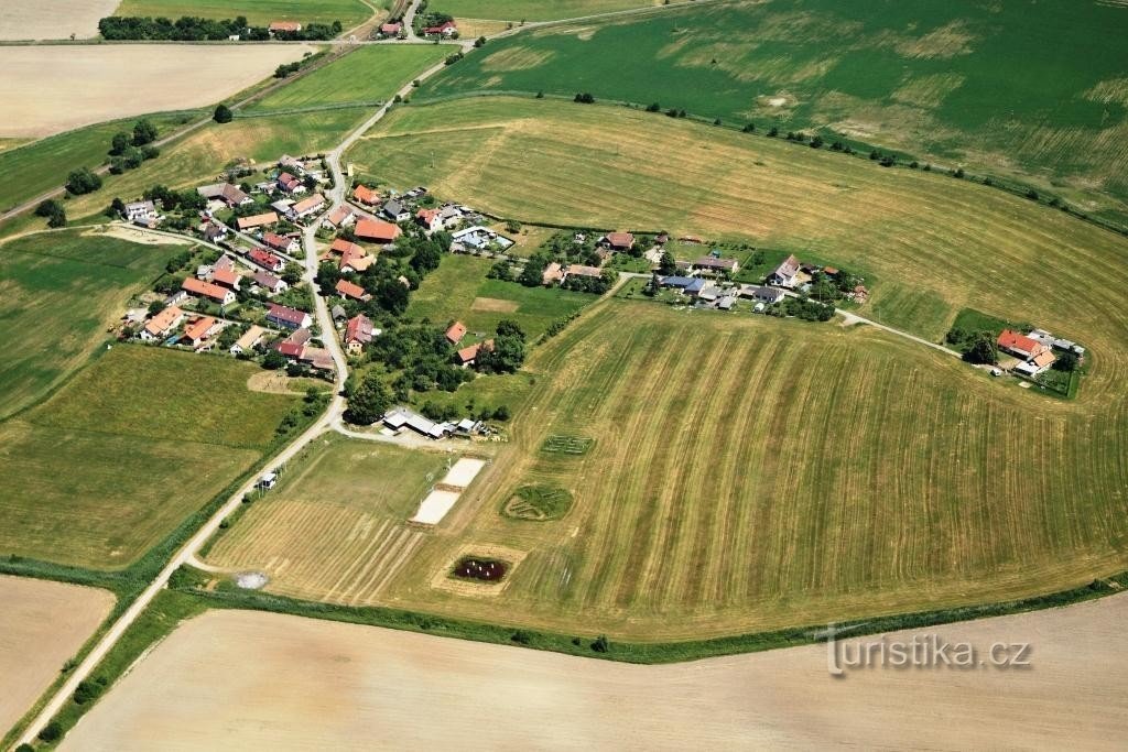 Fotografija iz zraka - Bolehošť-Lipiny