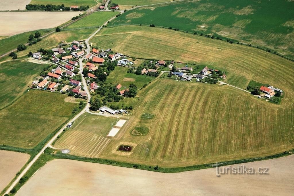 Fotografie aeriană - Bolehošť-Lipiny