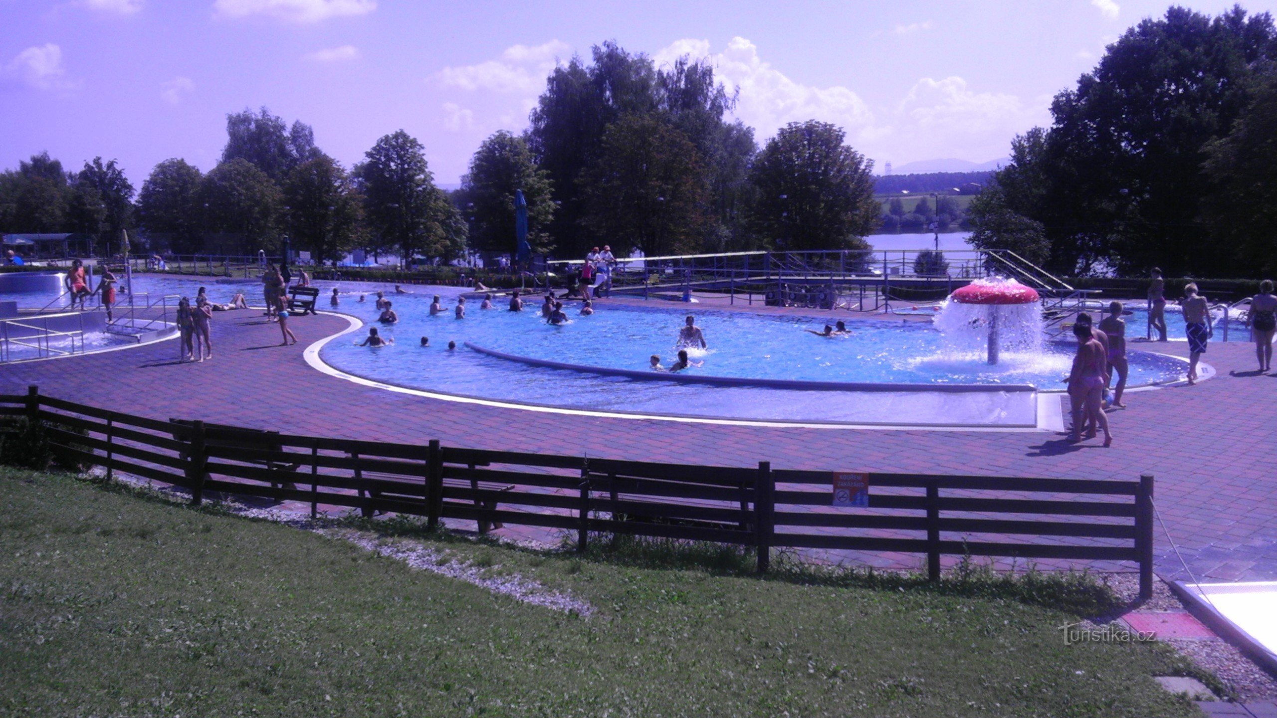 Letní aquapark Olešná