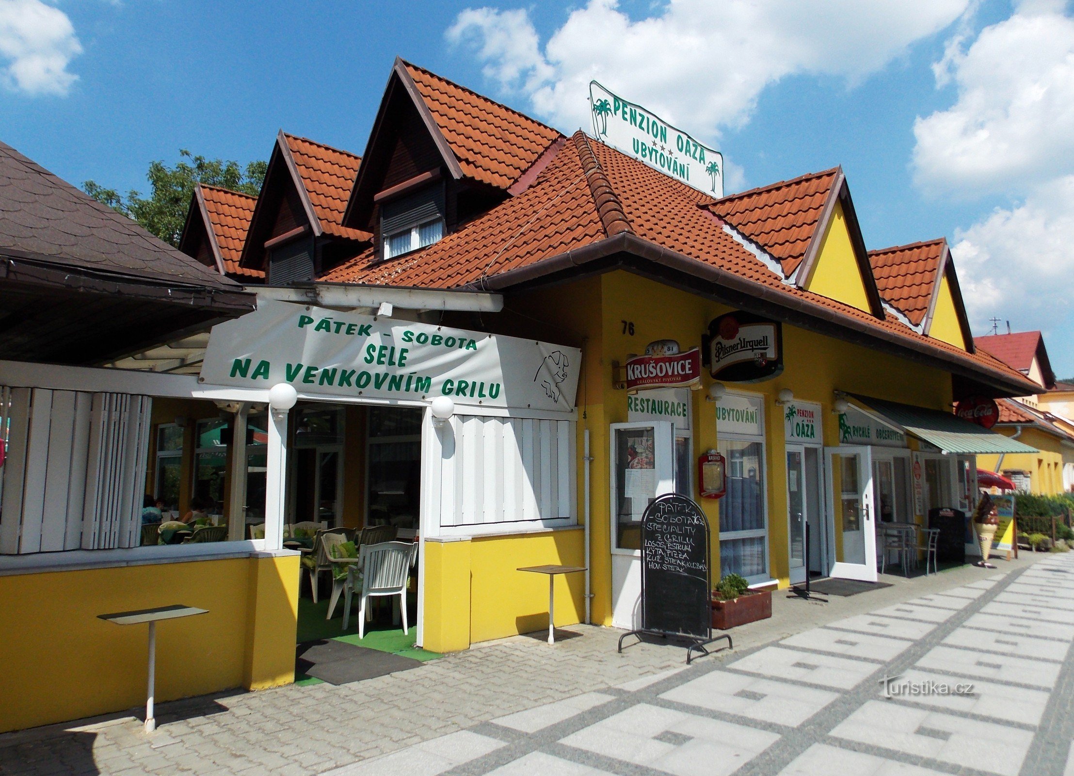 Un día de verano en el balneario de Moravia Luhačovice