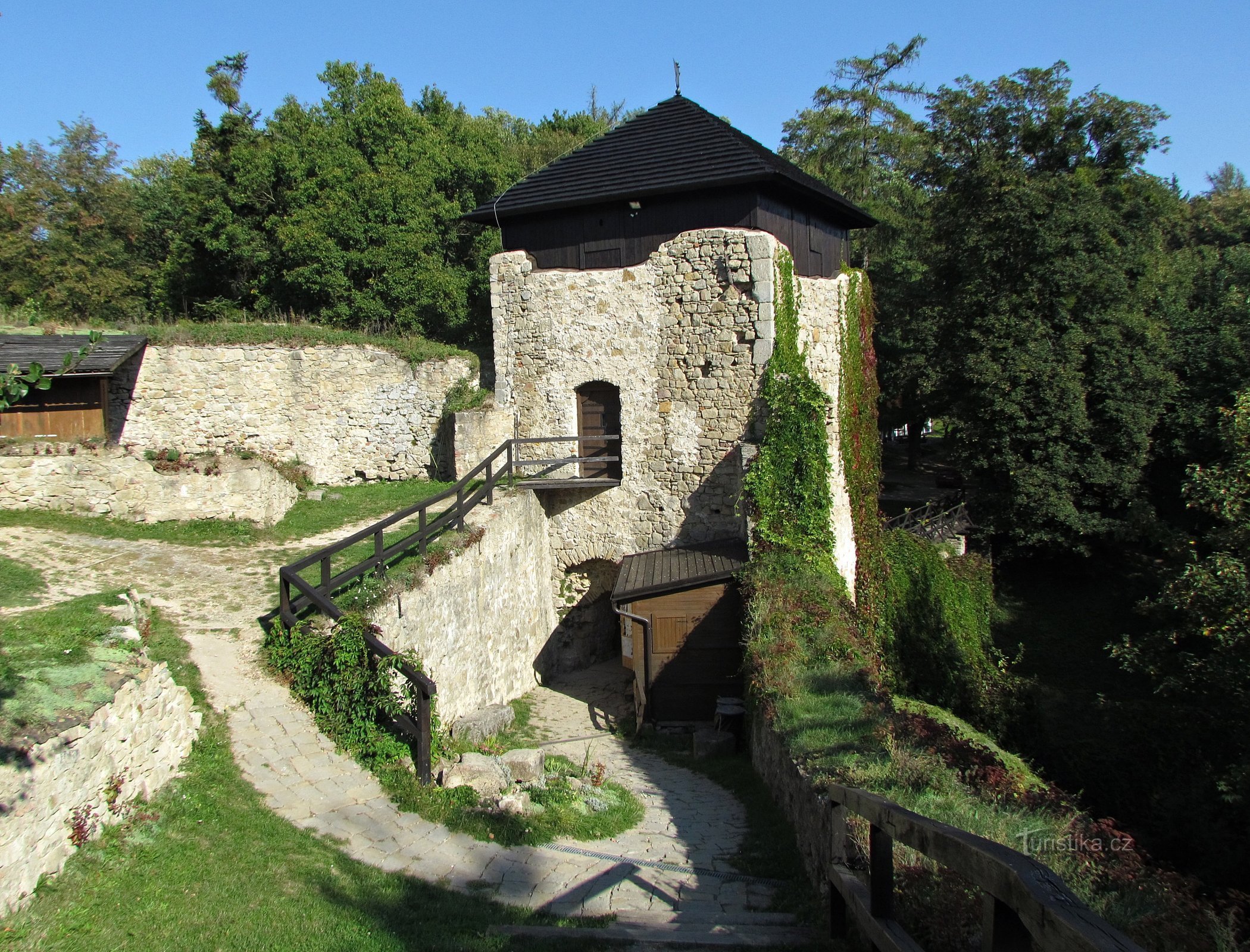 Visita de verano al castillo de Lukova