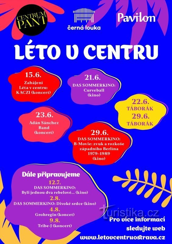 Léto v centru