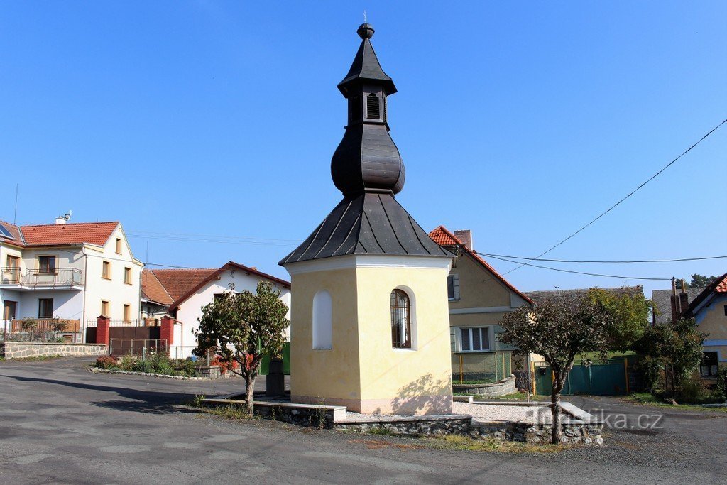 Letovy, kapel i St. Johannes af Nepomuk og St. Borgmestre