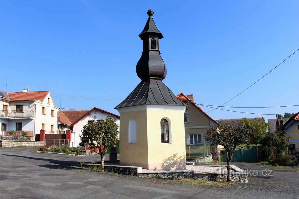 Letovy, kaplica św. Burmistrzowie i św. Jana Nepomucena