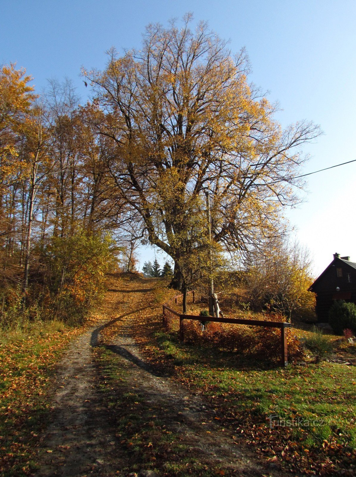 Lhota onder de heuvel van Kopná