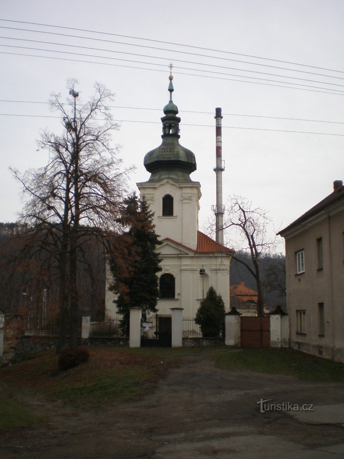 Libčice nad Vltavou - kościół św. Bartłomiej