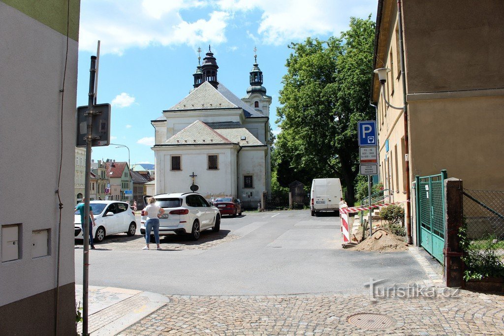 Liberec, kostel Nalezení sv. Kříže