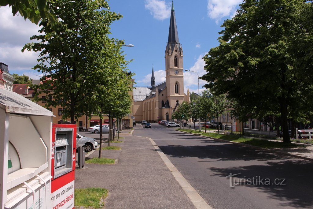 Liberec, kostel sv. Antonína Velikého