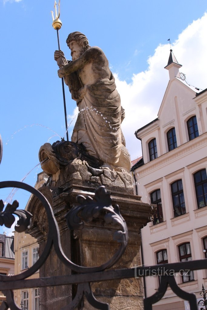Liberec, Neptune's fountain