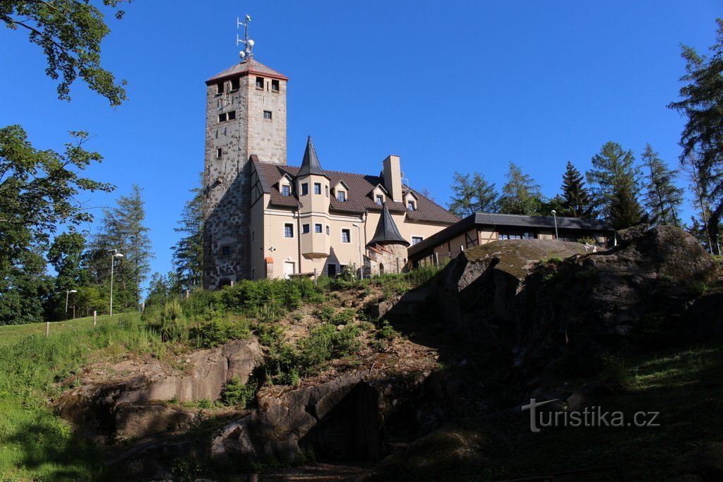 Wzgórza Libereckie, widok z SE