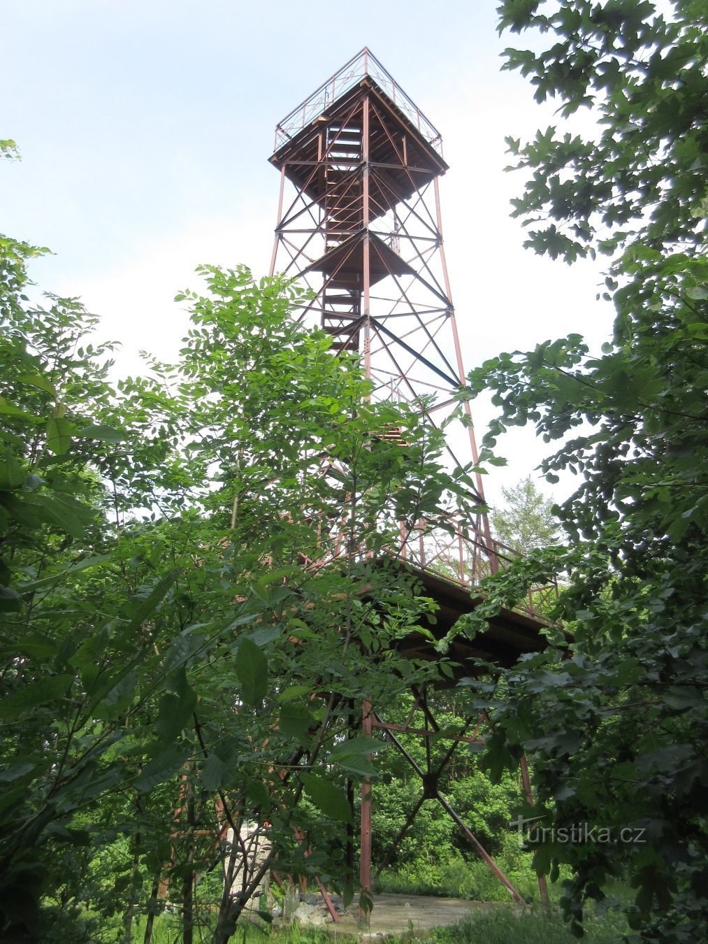 Libníkovice - istoria satului și turnul de observație Libníkovice