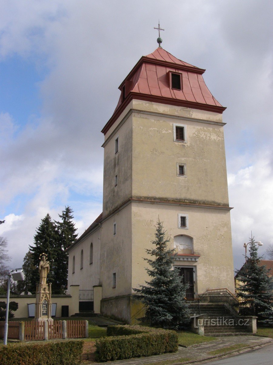 Libřice - Kirche St. Micha