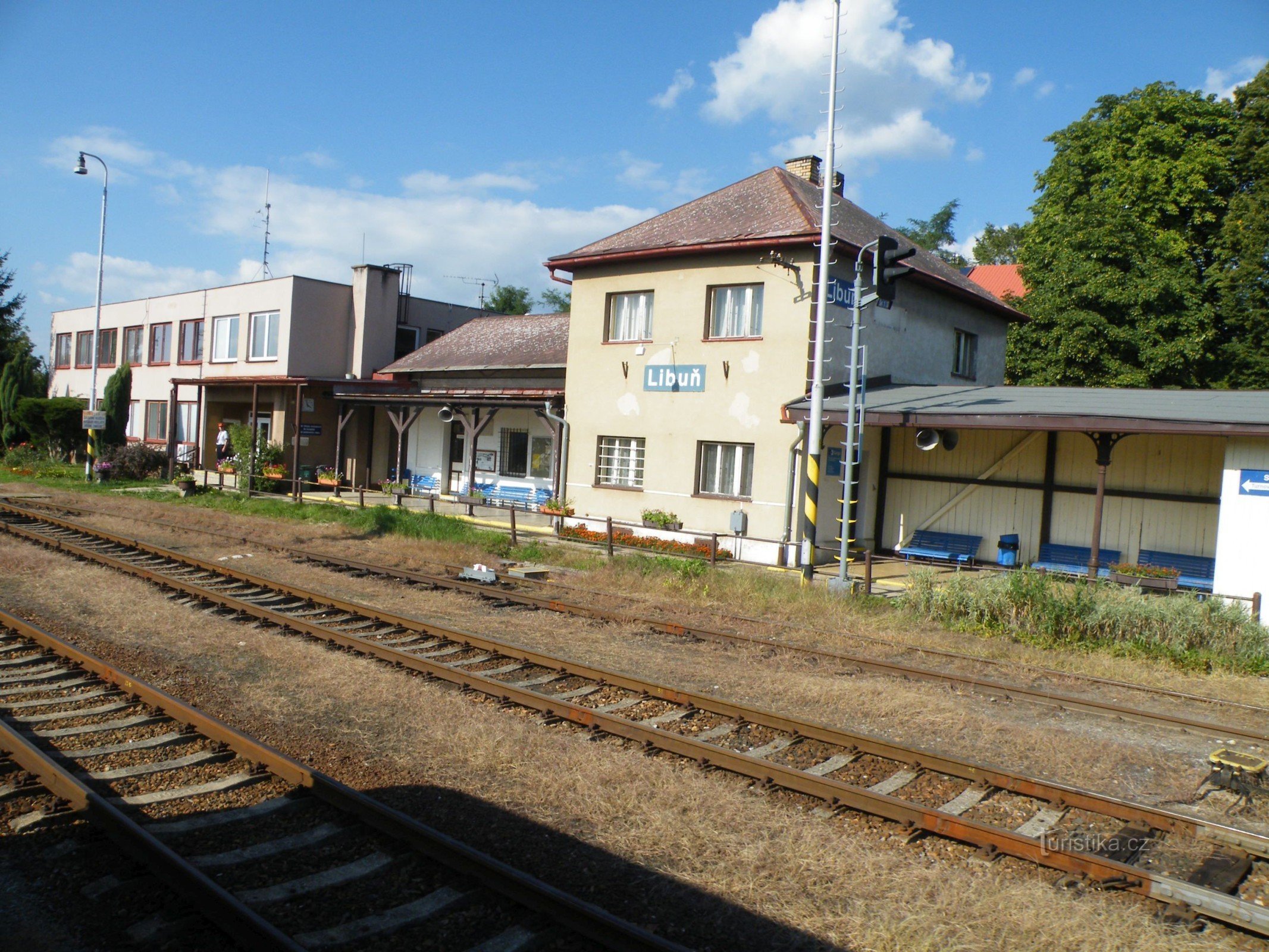 Libuň - treinstation