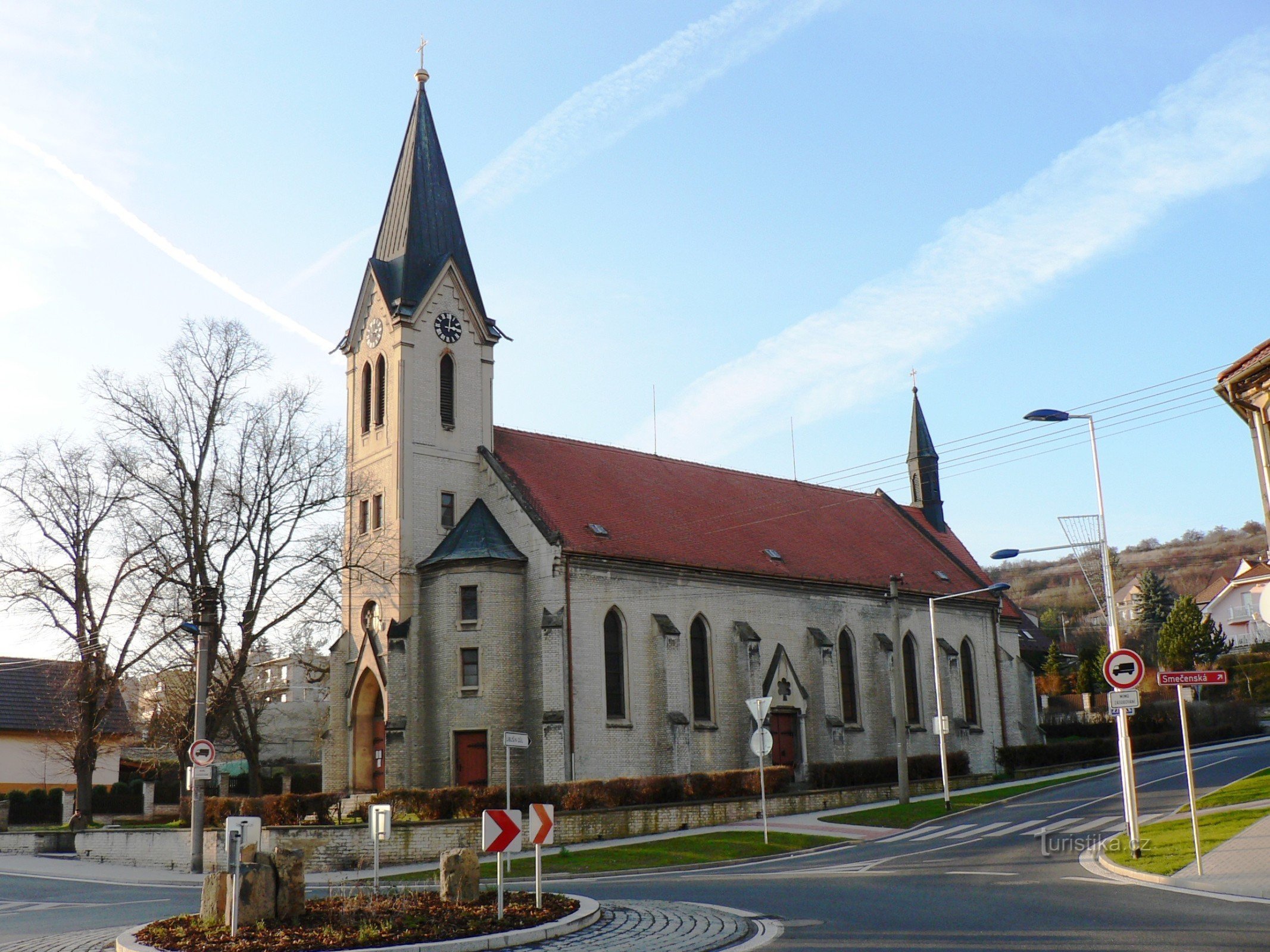 Libušín - kyrkan St. Procopius