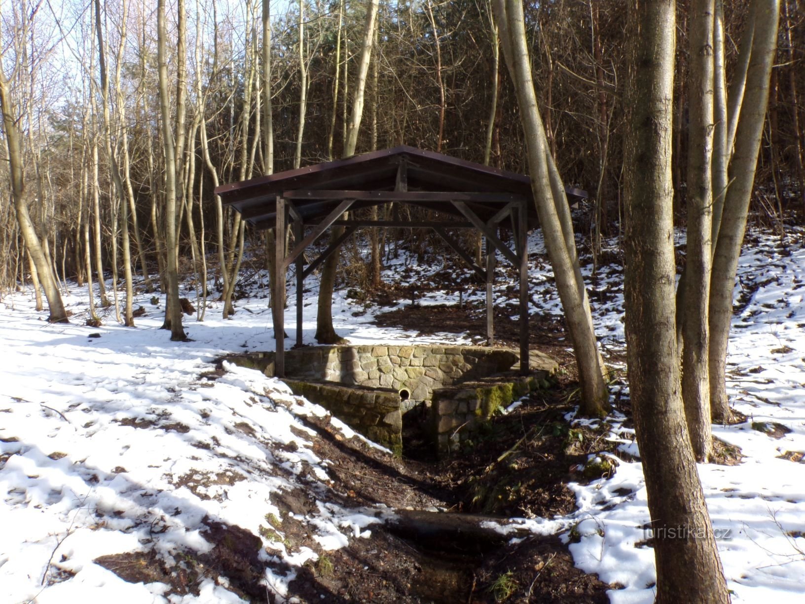 Libušina studánka (Libčany, 20.2.2021)