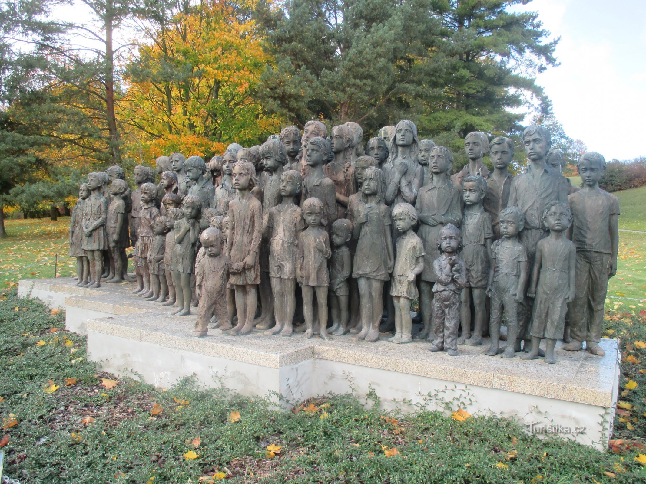 Lidice - Monument to child victims of war