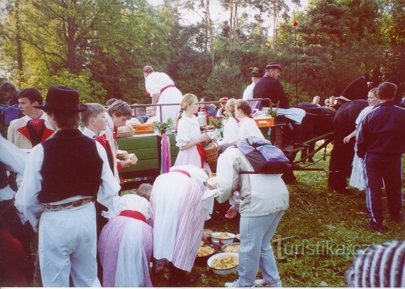 Kosecké folk song festival in Buchlovice