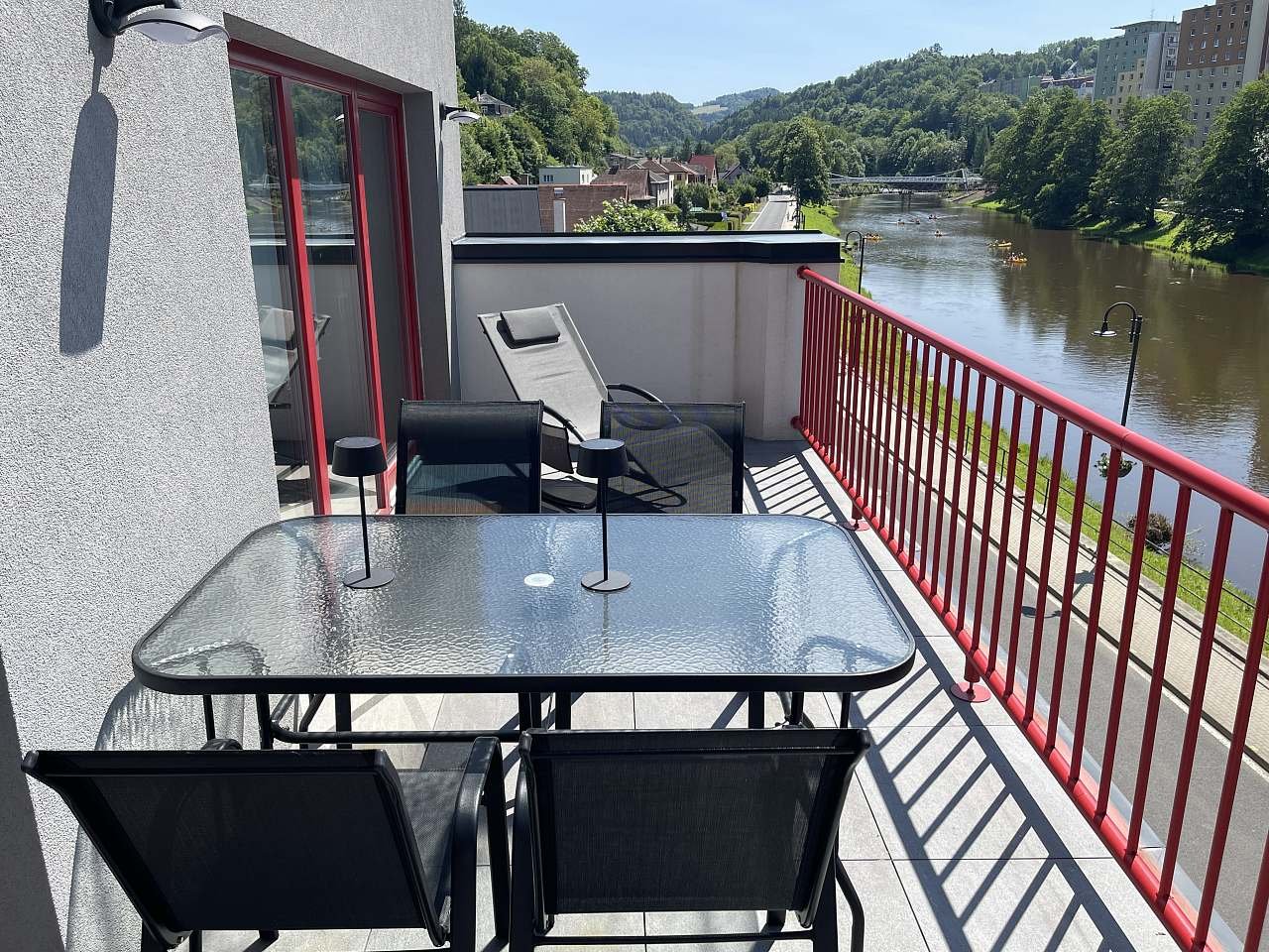 LÍPA dvoupokojový apartmán - balkon
