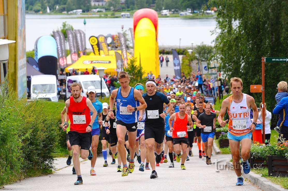 Lipno Halvmarathon bliver baggrunden for Blue Code