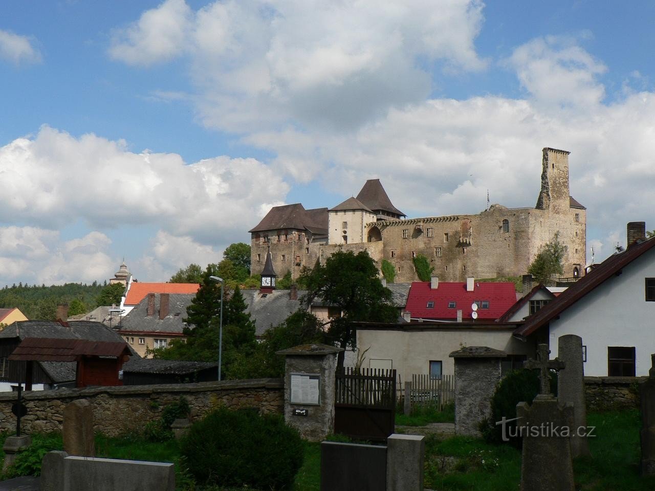 Lipnice nad Sázavou，城堡