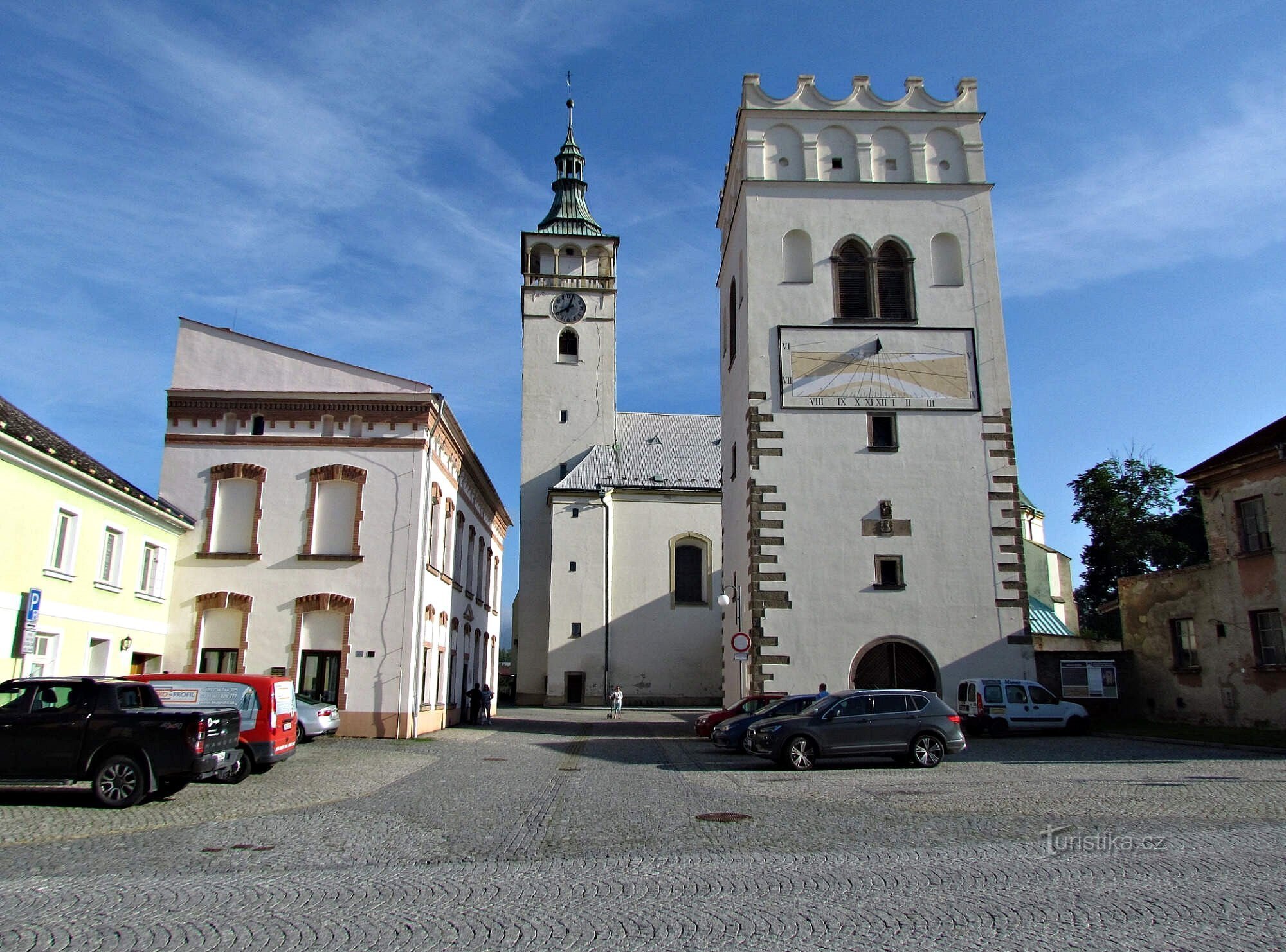 Lipník nad Bečvou - cadran solaire historique