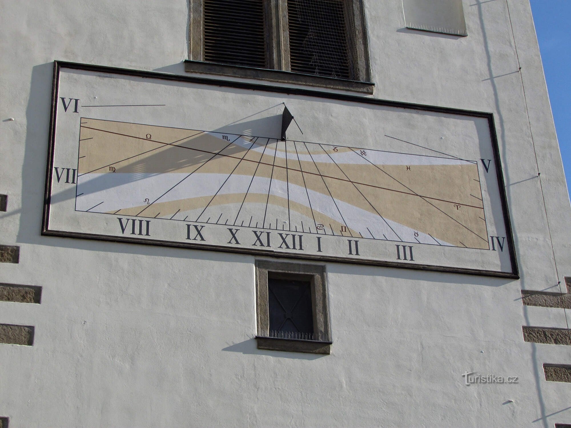 Lipnik nad Bečvou - zgodovinska sončna ura