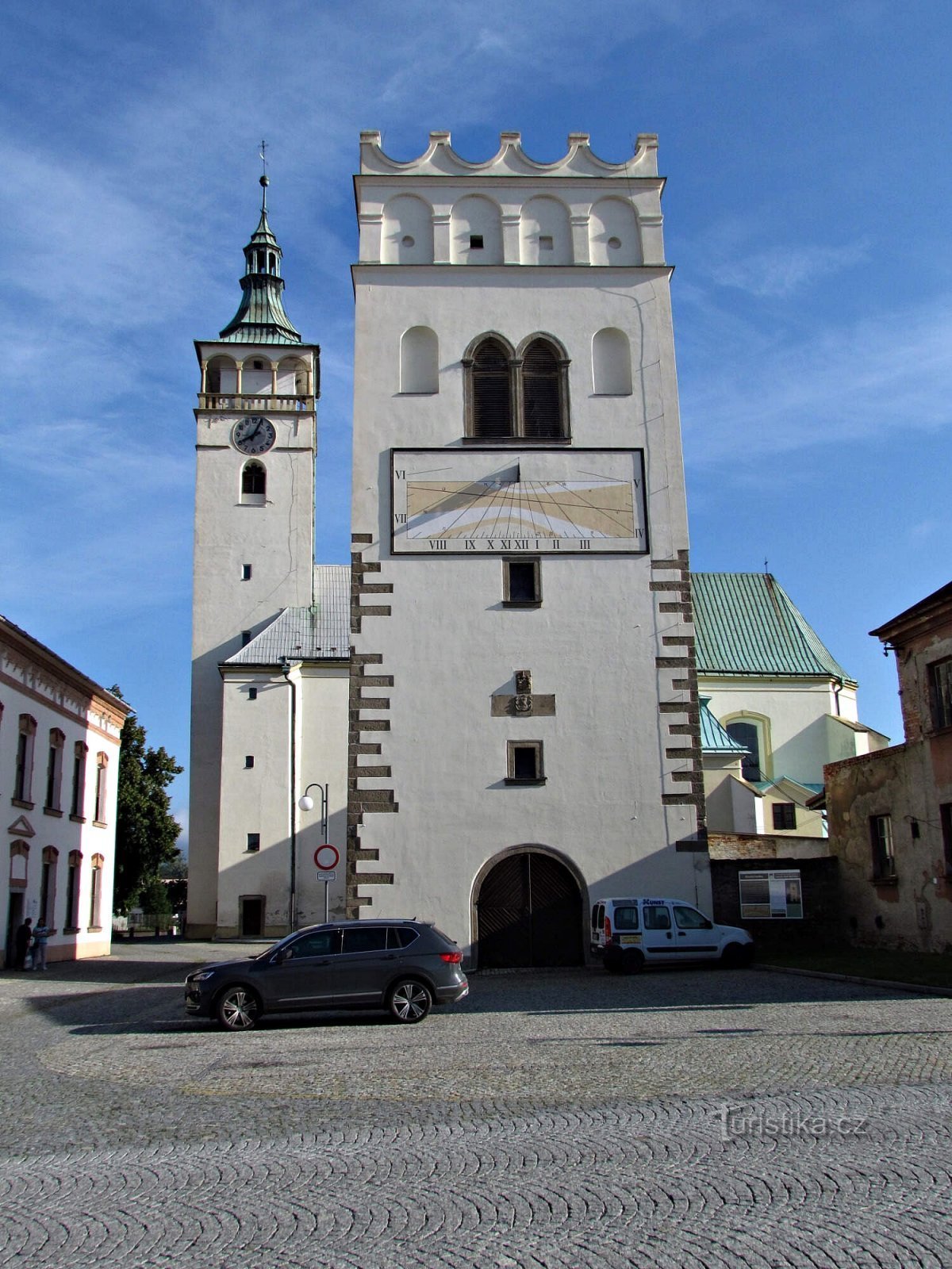 Lipník nad Bečvou - historische Sonnenuhr