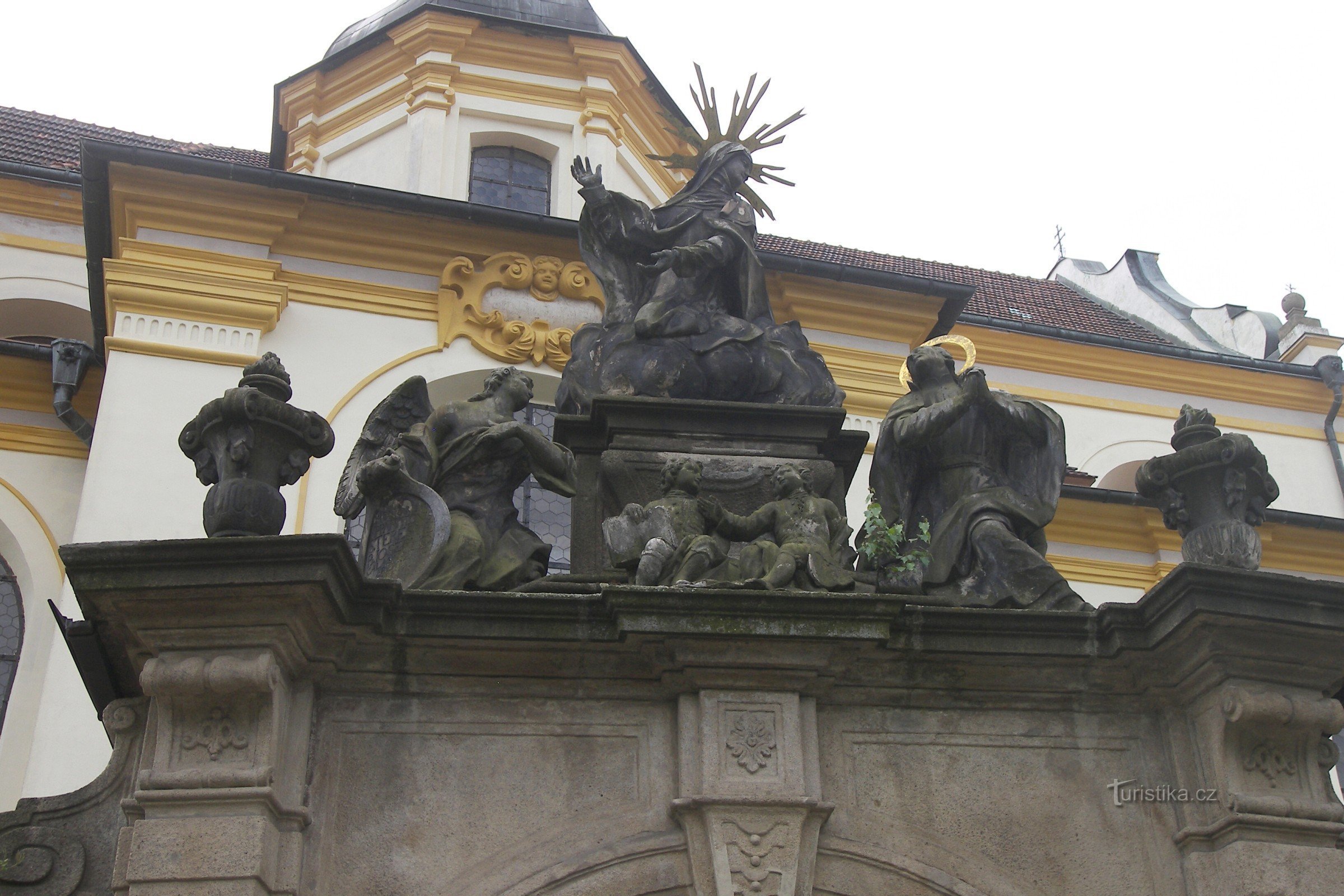 Lipník nad Bečvou - Pyhän Nikolauksen kirkko. František Serafínský