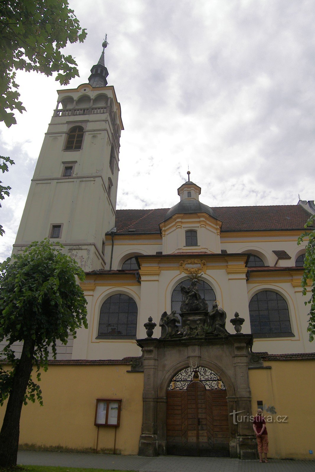 Lipník nad Bečvou - church of St. František Serafínský