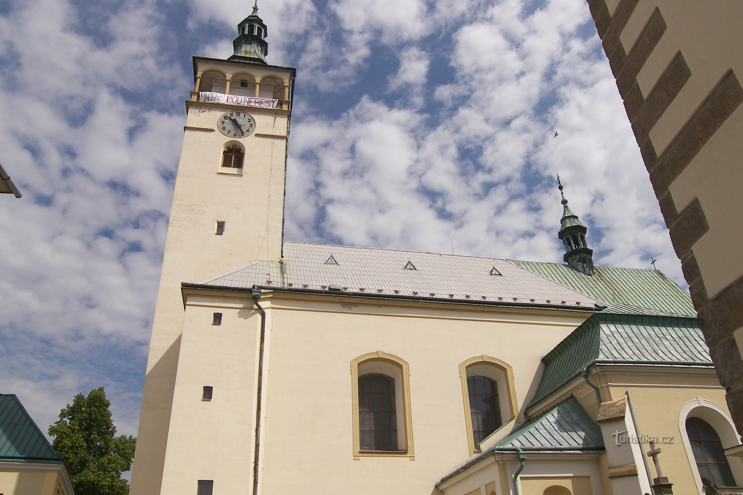 Lipník nad Bečvou - iglesia de St. Jacob el Mayor