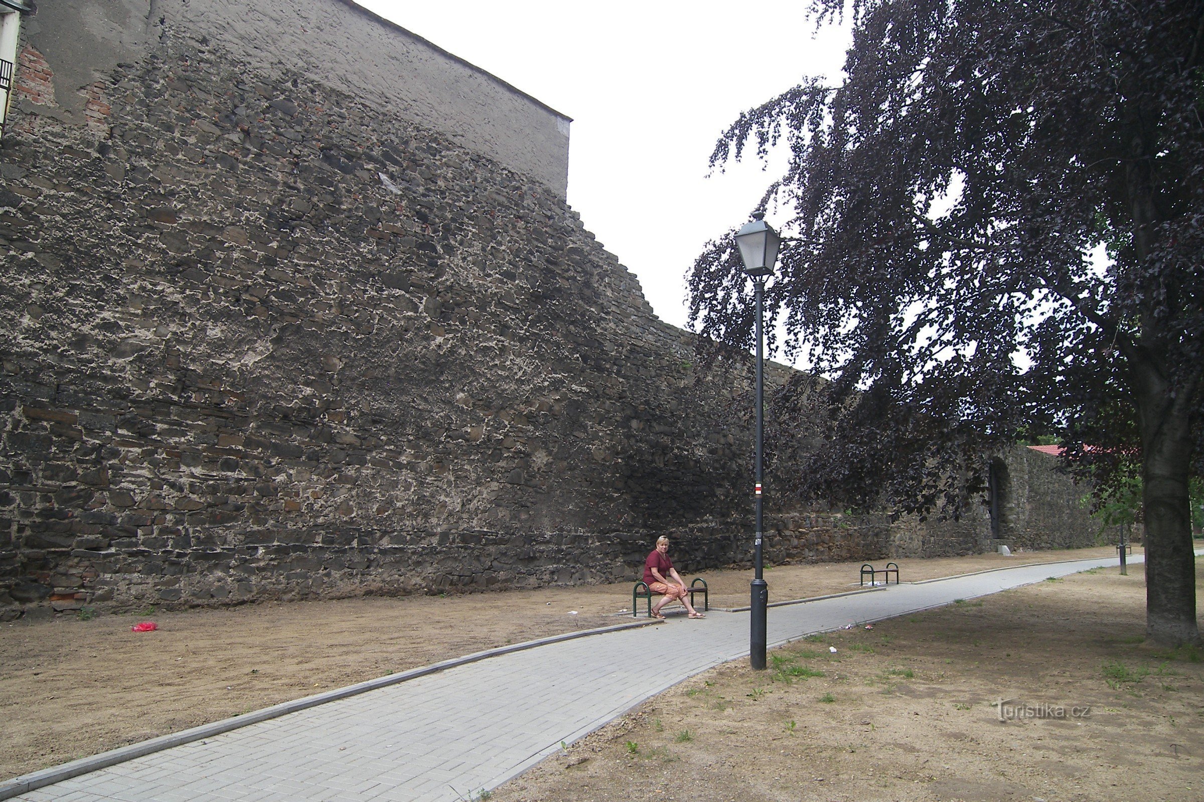 Lipník nad Bečvou - murallas de la ciudad