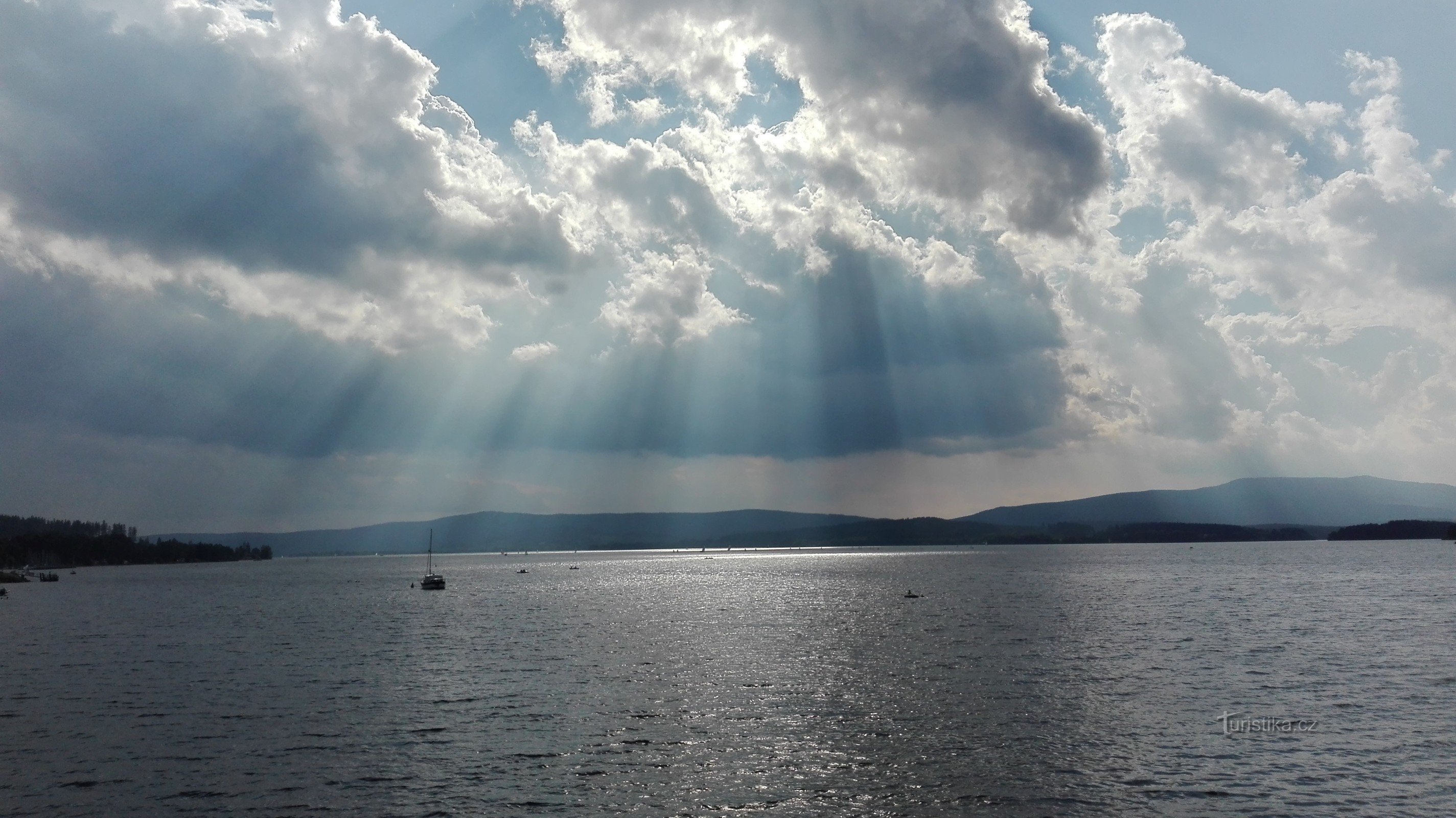 Lipno v Černé v Pošumaví.