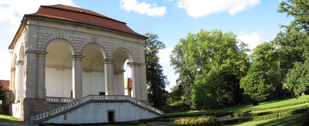 Lipová alej a park Libosad