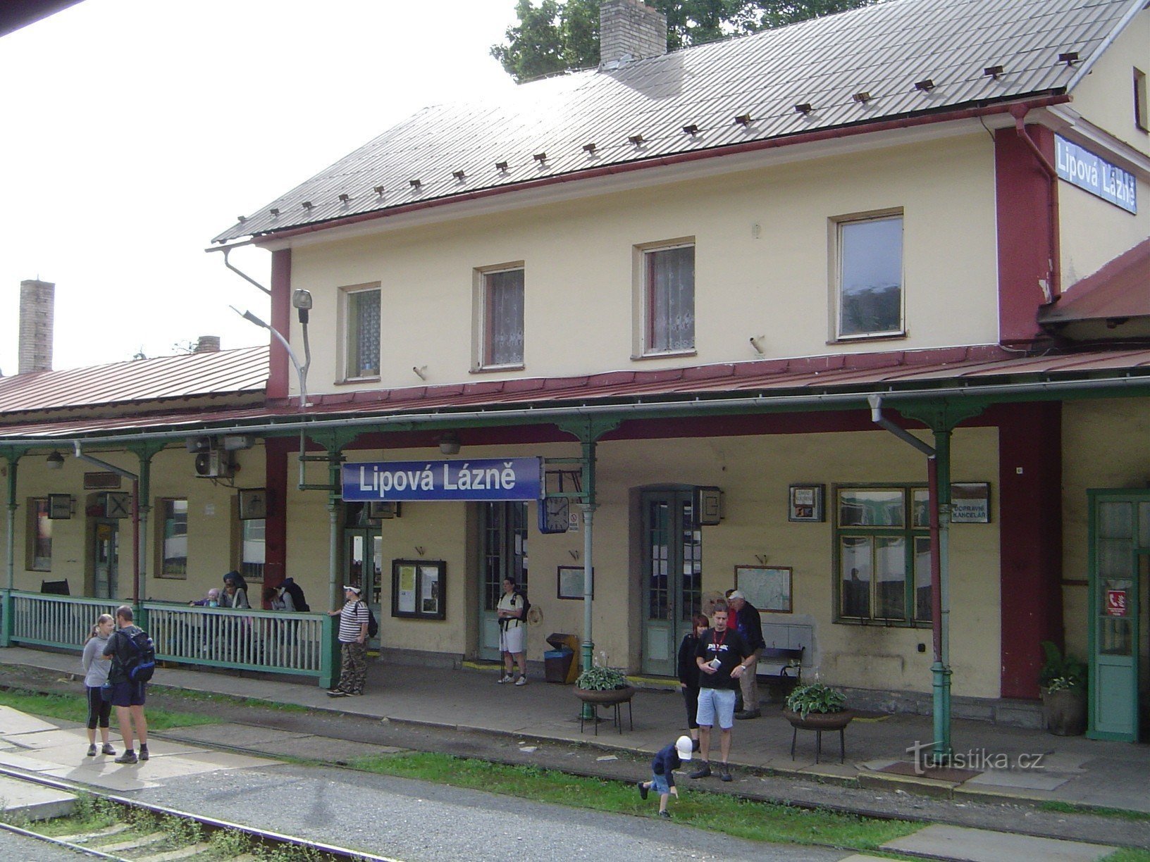 Bahnhof Lipová-Lázně