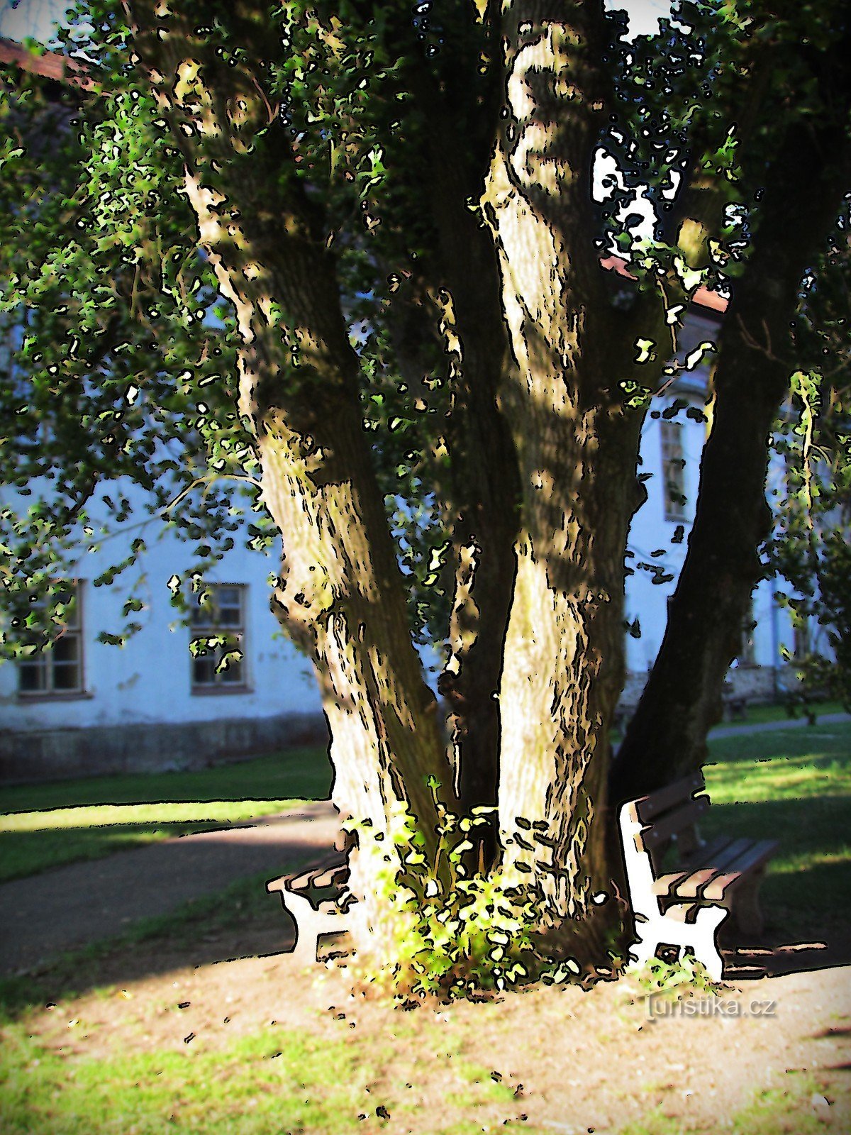 Liptál - castello e giardino