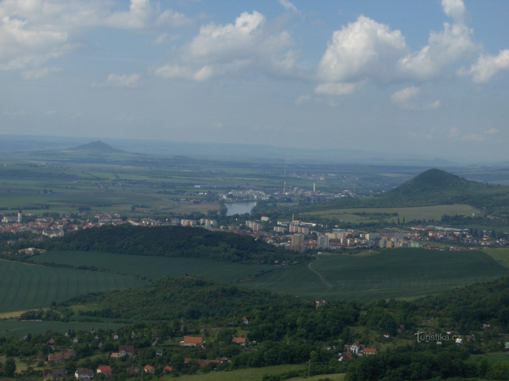 Litoměřice, Kočka, Mostná hora, Radobyl, Hazmburk