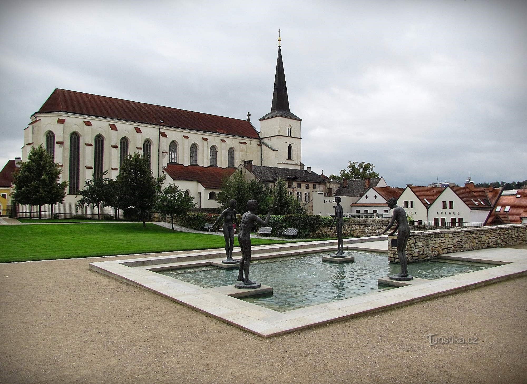 Litomyšl - Giardini del monastero