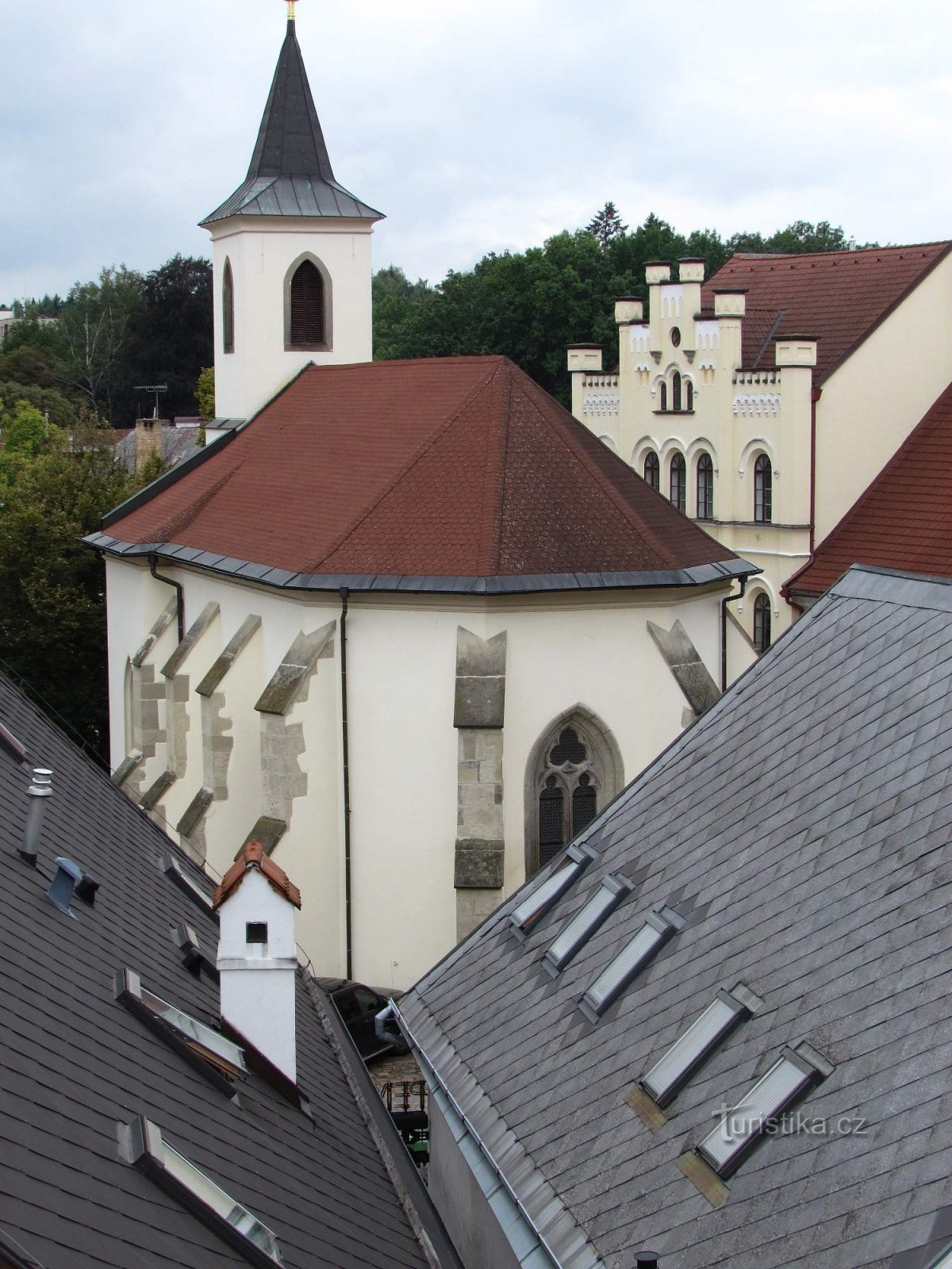Litomyšl  - kostel Rozeslání sv.apoštolů
