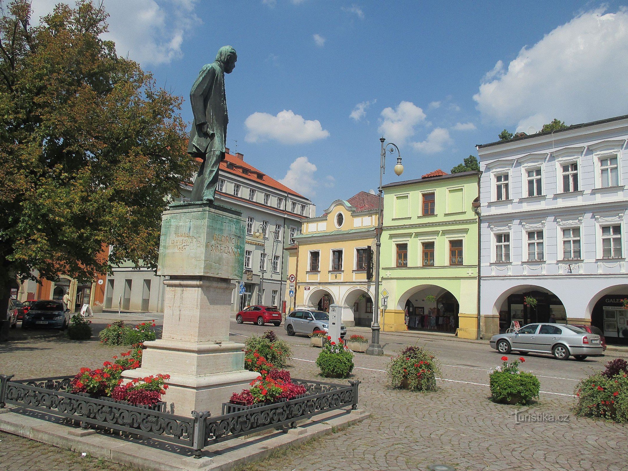 Litomyšl - Smetana-plein en kasteel